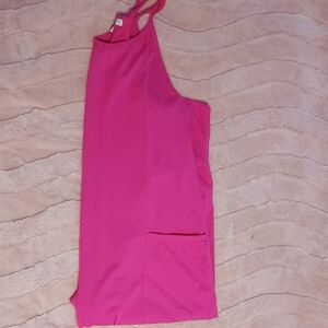 Junior's Hot Pink Romper